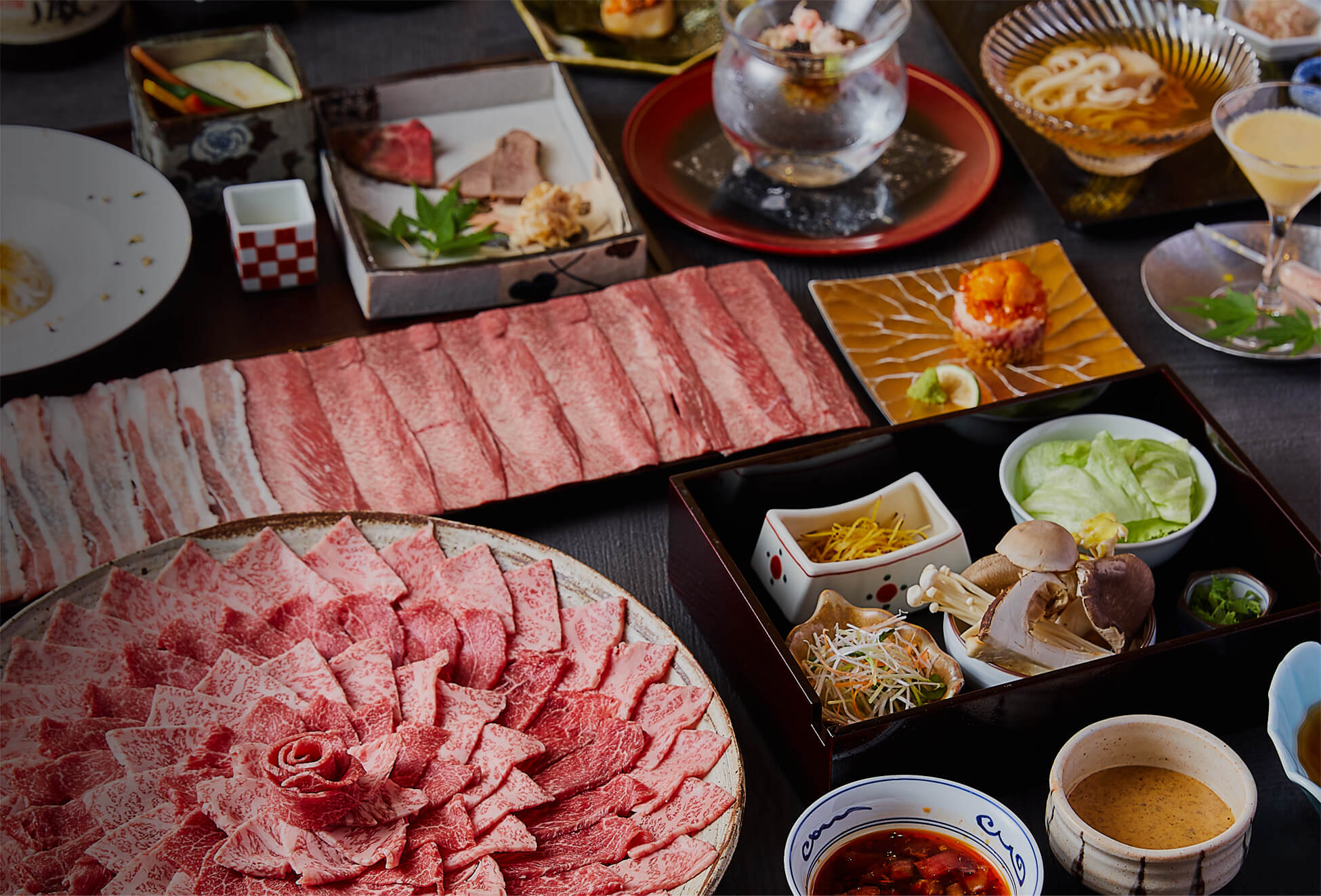 東京で個室接待・会食なら「日本料理・すき焼き・蒸ししゃぶ【香水亭】