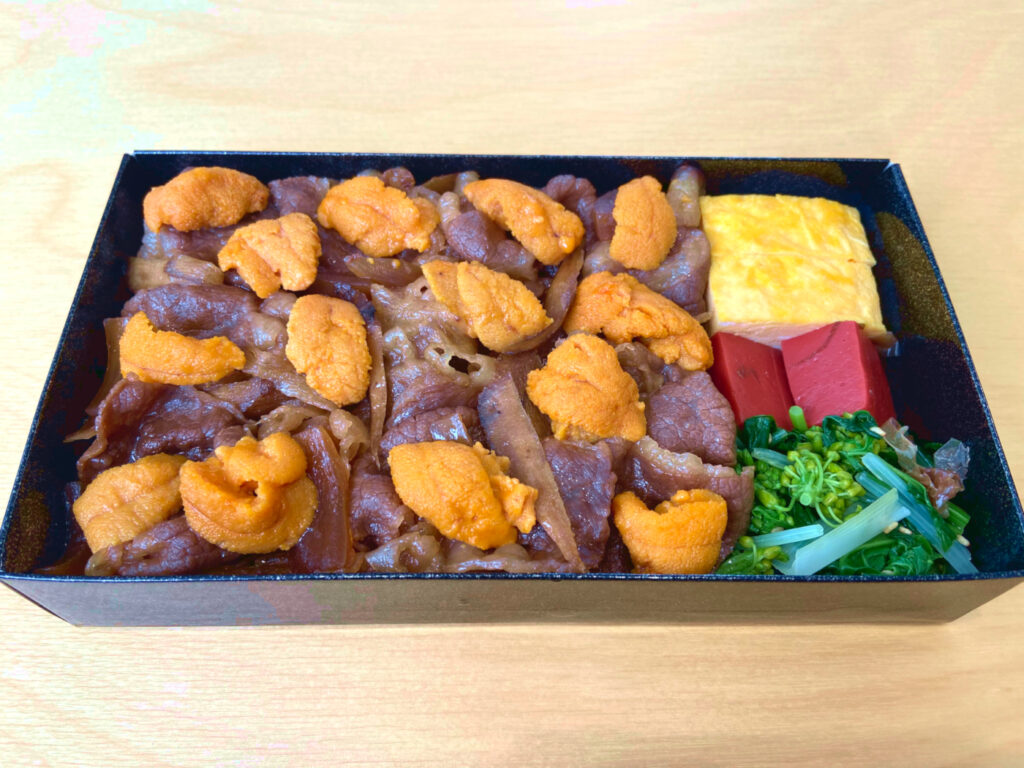 瓢喜,すき焼き,雲丹,折詰,東京